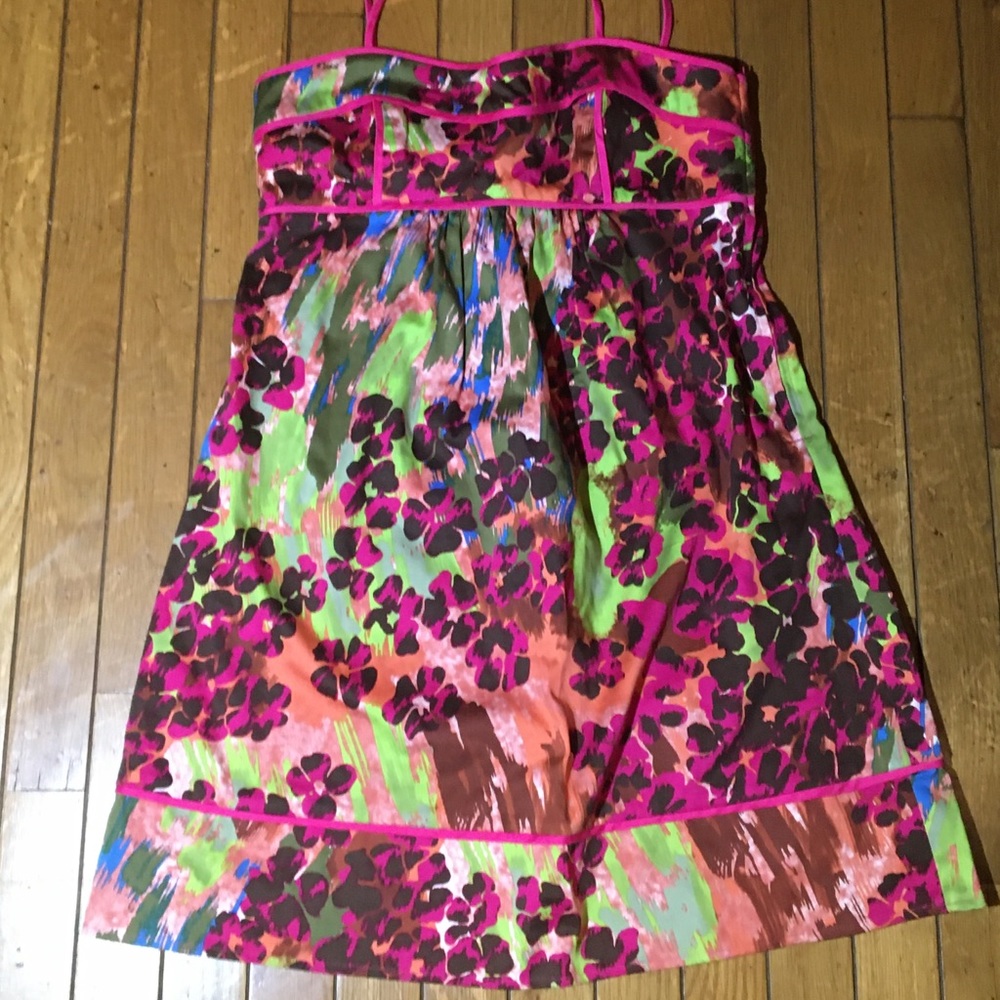 Spaghetti strap vintage empire dress